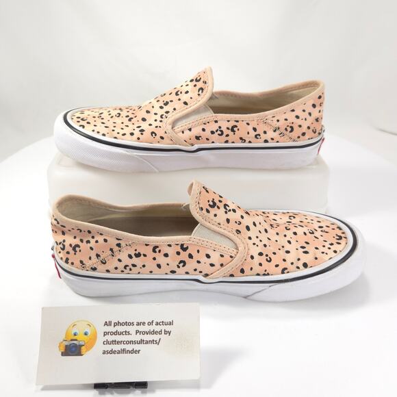 Vans Off the Wall Marca Slip On Shoe Womens Size 5.5 Pink - Picture 4 of 9